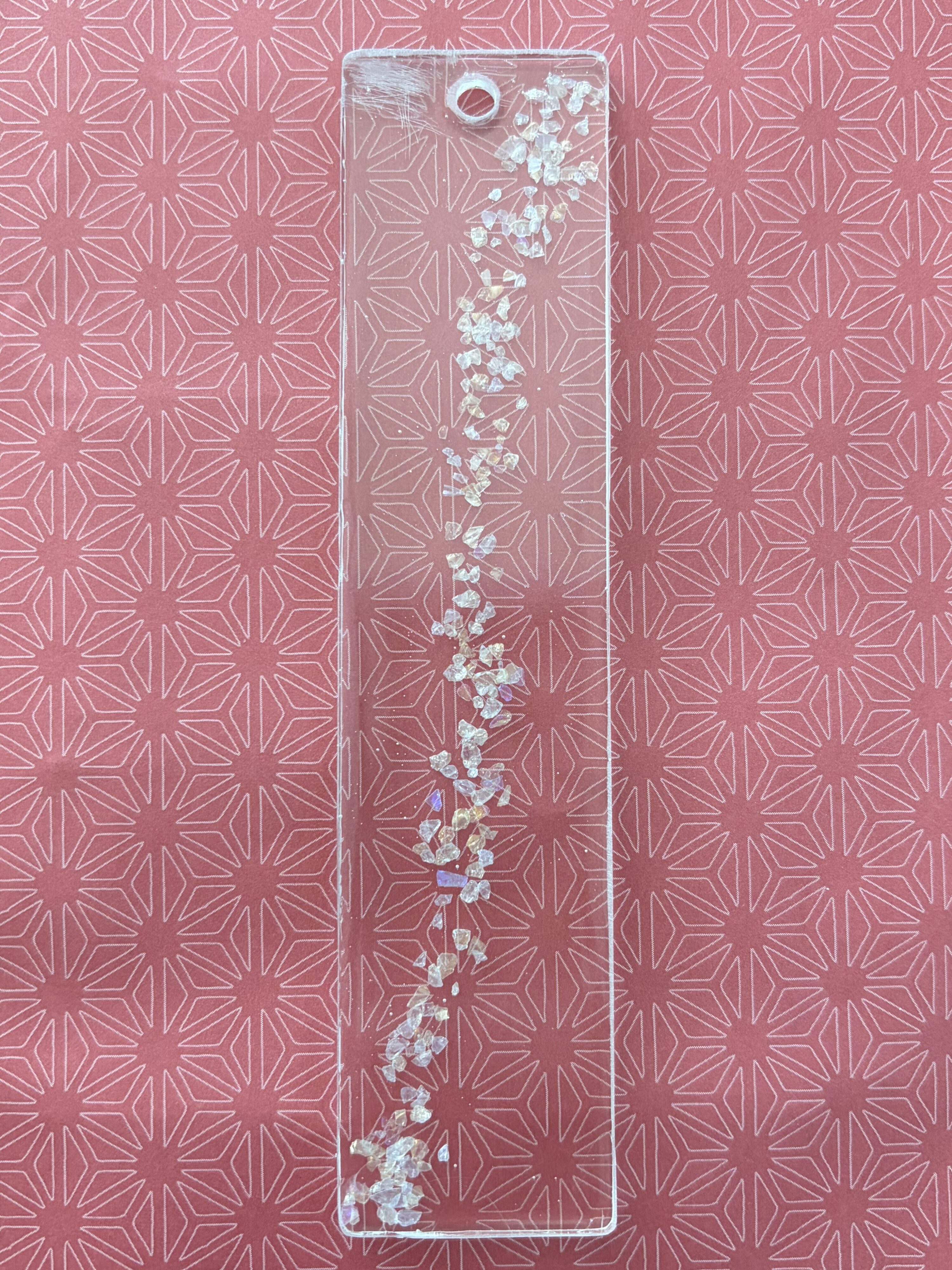 初心者が初めて作ったレジン作品