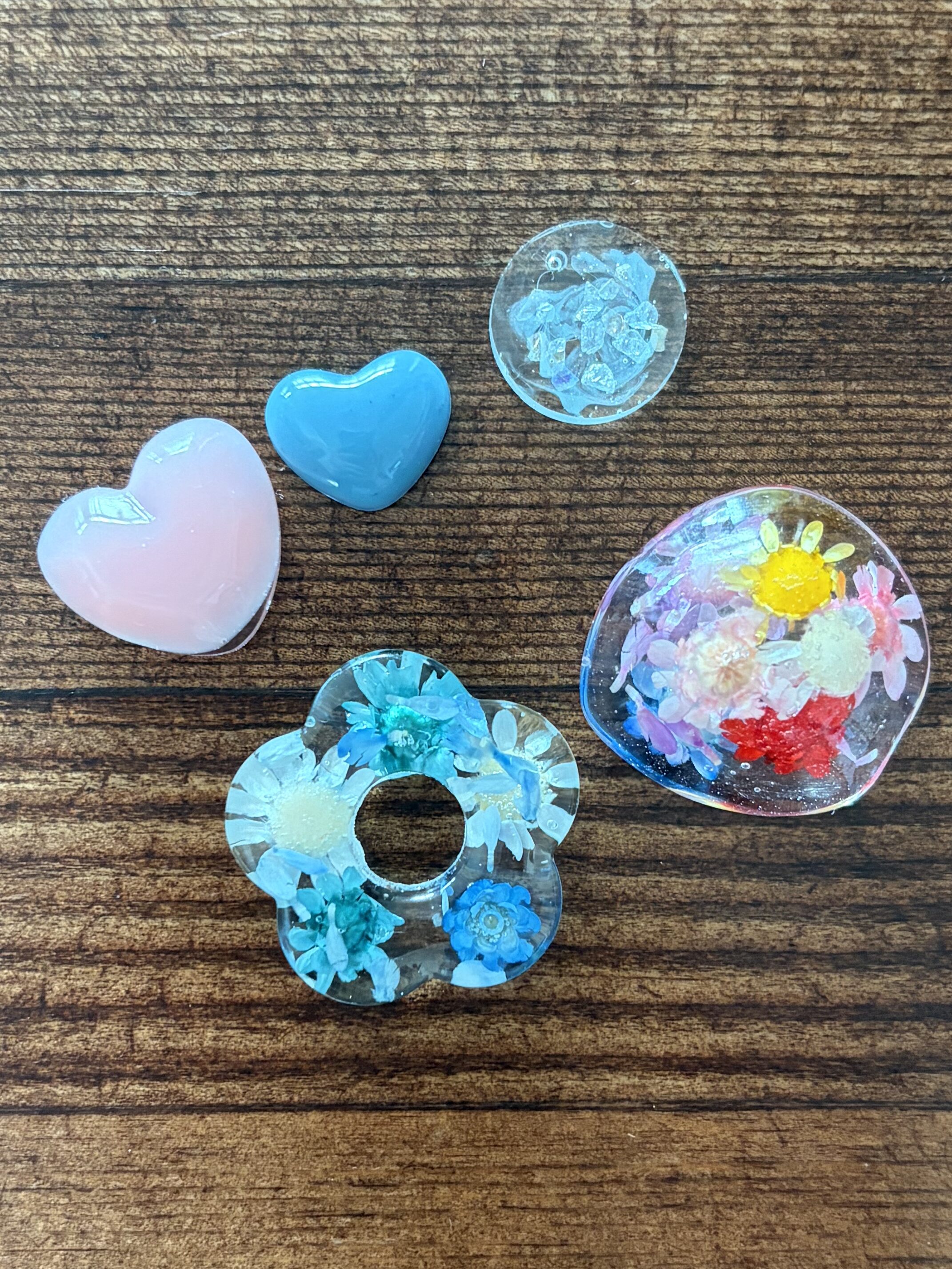 レジンのハンドメイド作品